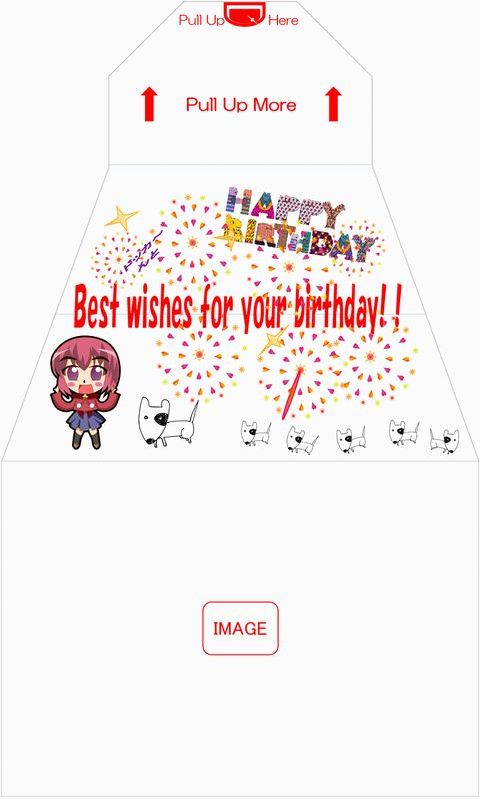 Image of Surprise Sparky-Envelope for Birthday