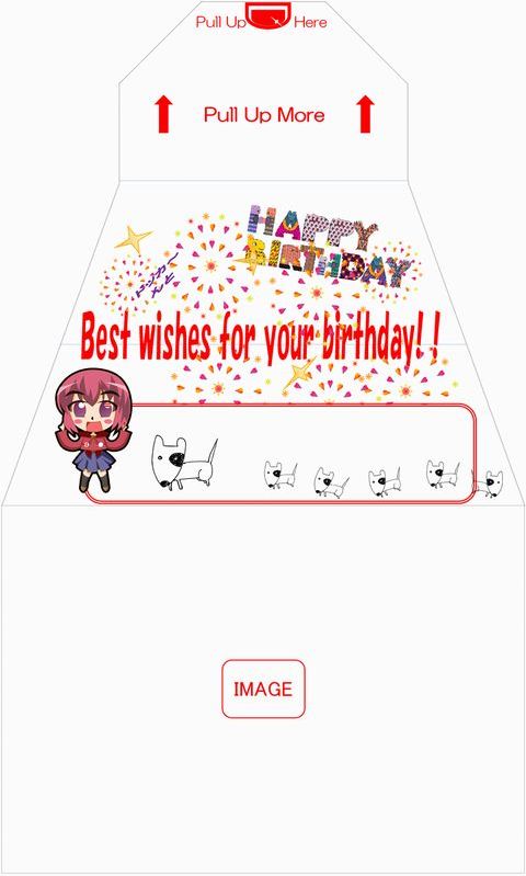 Image of Surprise Sparky-Envelope for Birthday