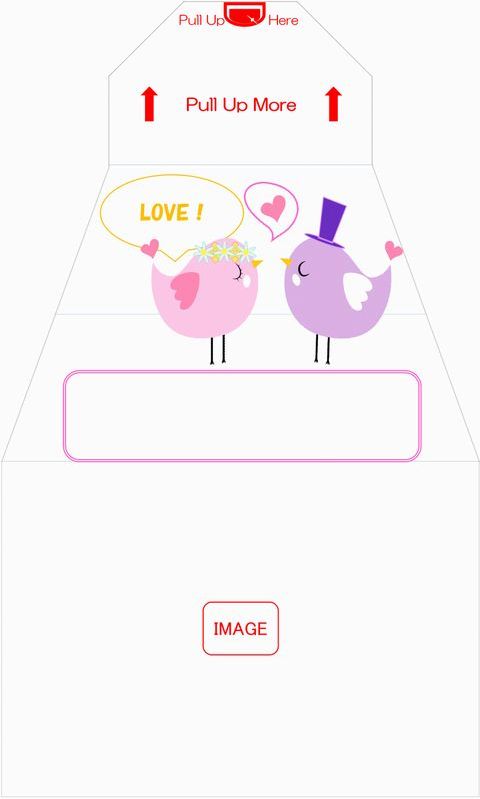 Image of Lovey and Cute Surprise Sparky-Envelope