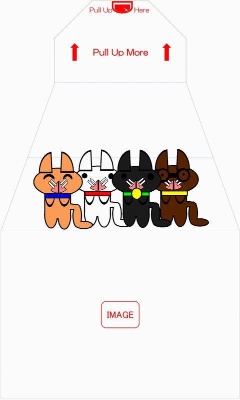 Image of Lovey and Cute Surprise Sparky-Envelope