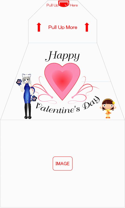 Image of Surprise Sparky-Envelope for Valentine's Day