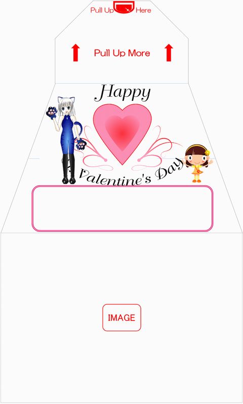 Image of Surprise Sparky-Envelope for Valentine's Day