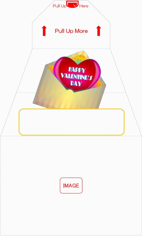 Image of Surprise Sparky-Envelope for Valentine's Day