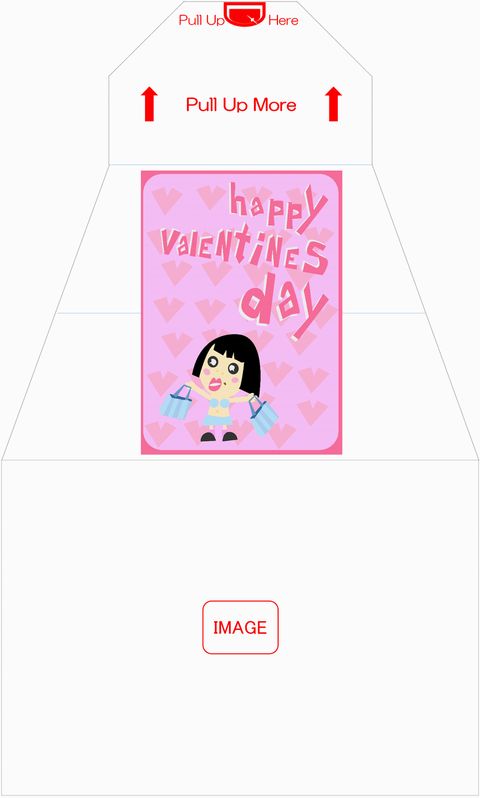 Image of Surprise Sparky-Envelope for Valentine's Day