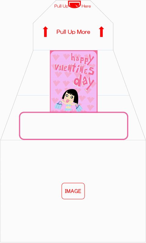 Image of Surprise Sparky-Envelope for Valentine's Day
