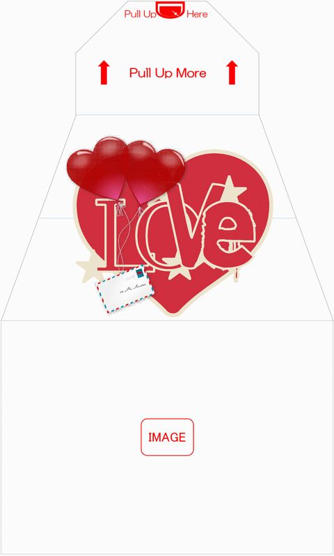 Image of Surprise Sparky-Envelope for Valentine's Day