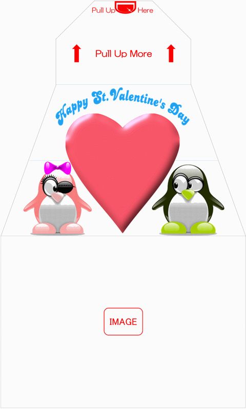 Image of Surprise Sparky-Envelope for Valentine's Day