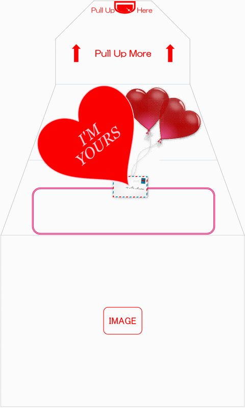 Image of Surprise Sparky-Envelope for Valentine's Day