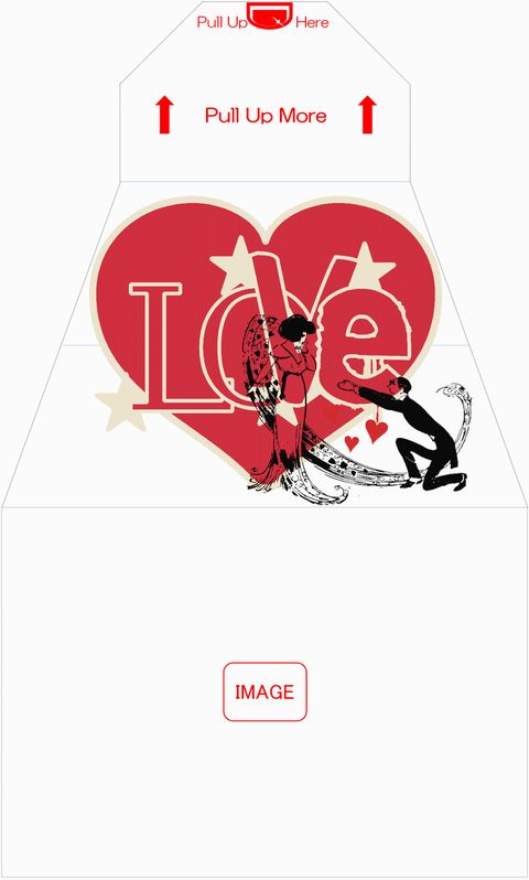 Image of Surprise Sparky-Envelope for Valentine's Day