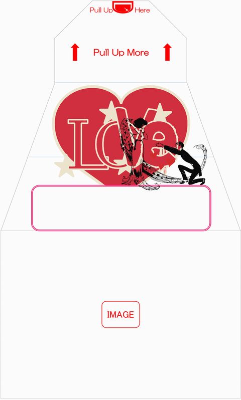 Image of Surprise Sparky-Envelope for Valentine's Day