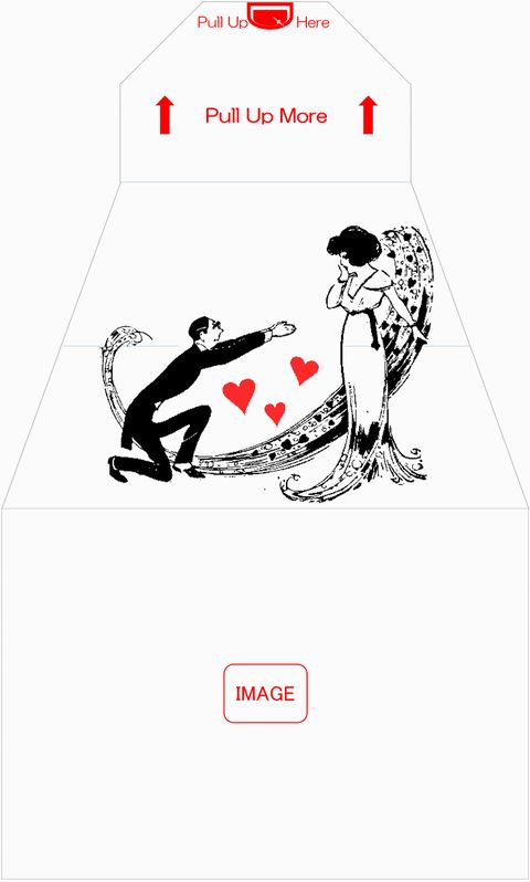 Image of Surprise Sparky-Envelope for Valentine's Day