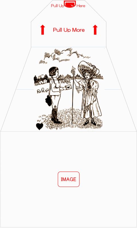 Image of Surprise Sparky-Envelope for Valentine's Day